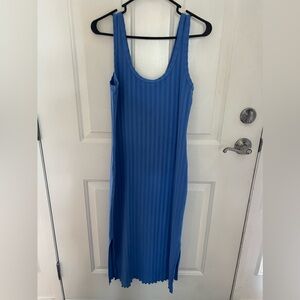 Aerie Offline maxi stripped dress. Size Medium